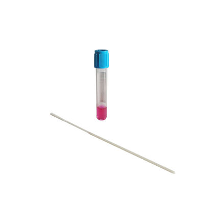Tubos médios 6ml 12ml 30ml da coleção de espécime do vírus do transporte viral descartável de VTM