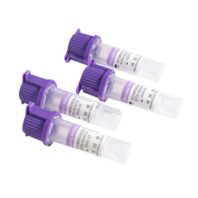 Micro tubo médico 0.25/0.5ml 8x45mm da coleção do sangue