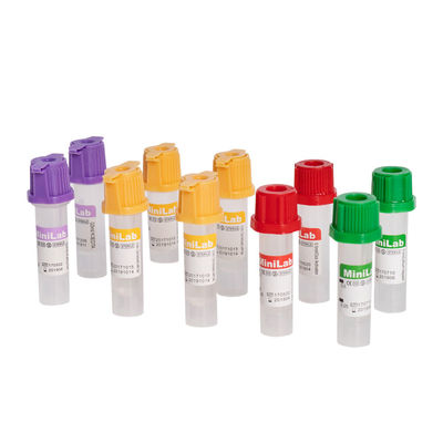 O CE ISO9001 aprovou o micro tubo 0.5ml estéril 0.25ml da coleção do sangue