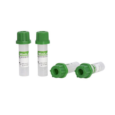 Tubos capilares 0.2ml descartável 0.25ml 0.5ml da coleção do sangue do CE