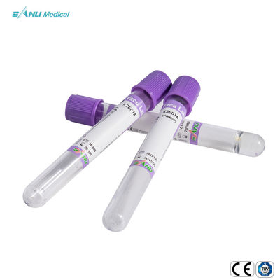Tubo descartável para coleta de sangue EDTA K3 3-5ml aprovado pela CE