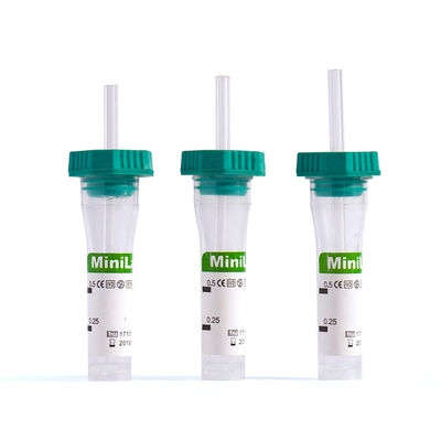 O CE liso do micro tubo descartável da coleção do sangue certificou