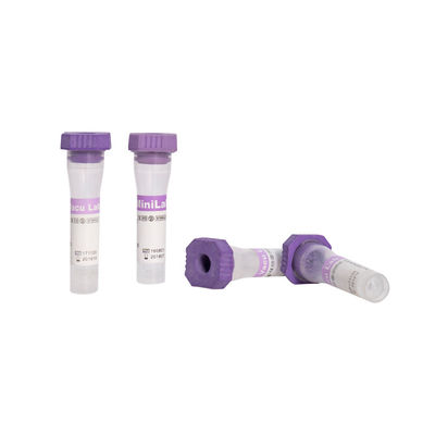 Tubos de Coleta de Sangue Capilar CE Descartáveis ​​COR Lavanda