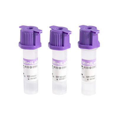Tubos de coleta de sangue capilar Micro K2 EDTA