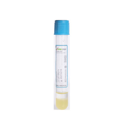 Tubo de teste PRP descartável para tratamento OA 20ml ACD-A CE ISO aprovado com GEL