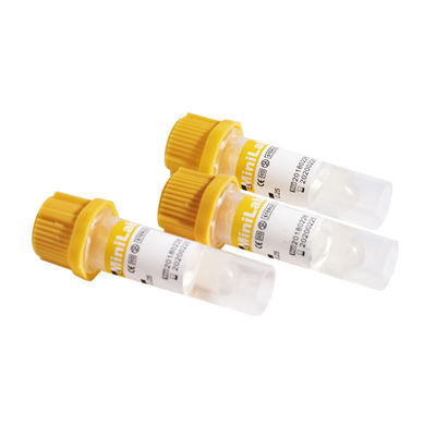 Dos tubos capilares da coleção do sangue de SANLI único uso 0.2ml 0.25ml 0.5ml