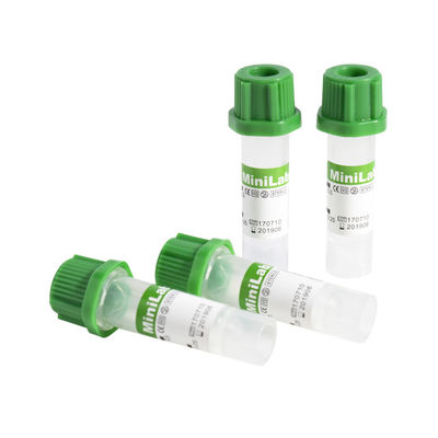 Dos tubos capilares da coleção do sangue de SANLI único uso 0.2ml 0.25ml 0.5ml