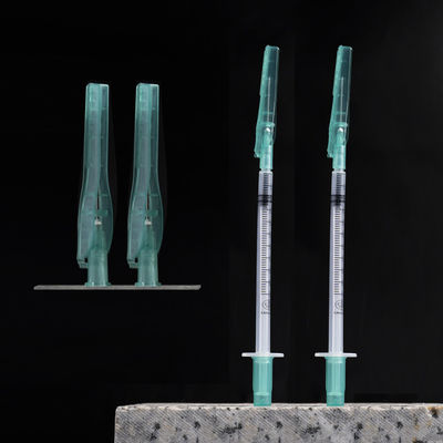 Fechamento forte 3ml 23G da segurança do Sealability das seringas do gás de sangue de SANLI