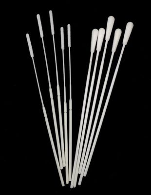 Comprimento principal viral do cotonete 10mm da amostra do EO Sterilizied algum ponto frágil
