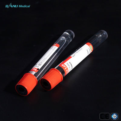 Tubo 2ml da coleção do sangue do ativador do coágulo do vácuo para testes bioquímicos