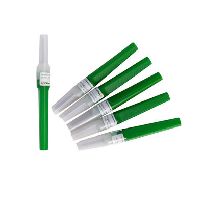 11/4 do” verdes do vácuo do flashback das agulhas da coleção sangue colorem 21G 0.8x31mm