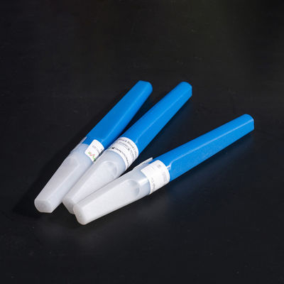 As agulhas da coleção do sangue do flashback limpam 23G cor do azul de 3/4&quot; de 0.6x19mm