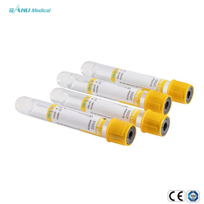 Os tubos descartáveis da coleção do sangue do vácuo do ANIMAL DE ESTIMAÇÃO coagulam ativador com gel 16x100mm