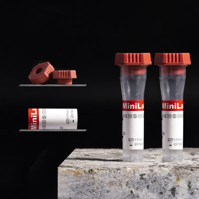 A análise de sangue Heparinized não os tubos capilares da coleção do sangue do tubo capilar 0.25ml