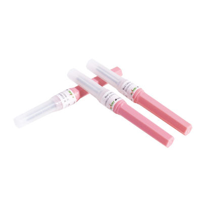 Agulhas cor-de-rosa 11/2” 1.2x38mm da coleção do sangue 18G não Pyrogenic
