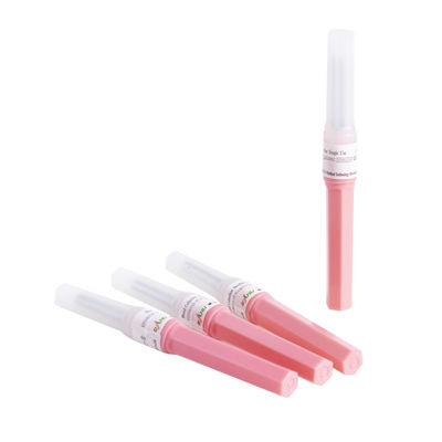 Agulhas cor-de-rosa 11/2” 1.2x38mm da coleção do sangue 18G não Pyrogenic