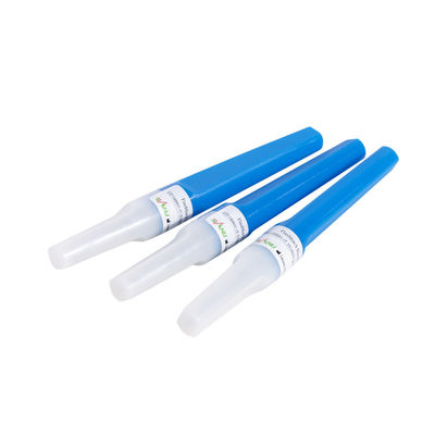 Agulha descartável azul múltipla da coleção do sangue da agulha 23G do flashback