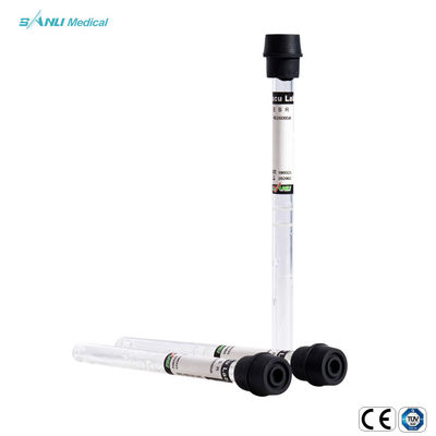 Citrato de sódio descartável do vidro 1.28ml do ISO do tubo da coleção do sangue do ESR do soro