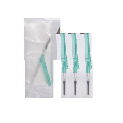 Agulha descartável 21G 3/4&quot; do tubo de vácuo da segurança para a coleção rotineira do sangue