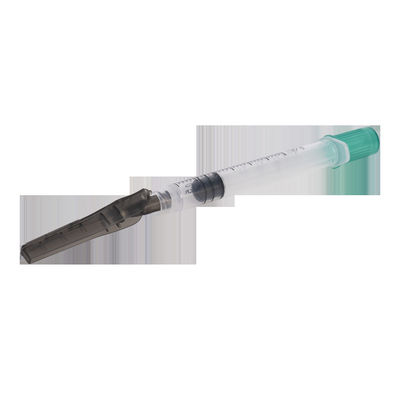 seringas 23G estéril do gás de sangue 1ml para a coleção do sangue arterial