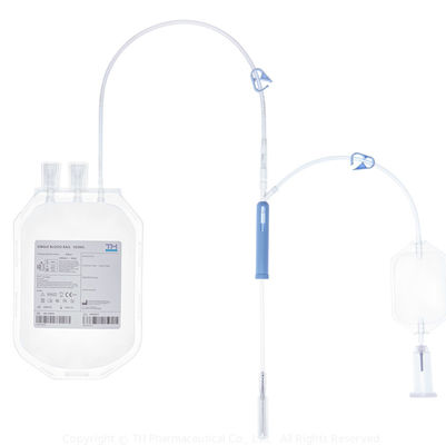 Transparência 250ml do filme liso do saco do sangue de CPDA CPD única