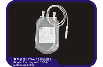 Não toxina tubular médica do filme dos sacos 150ml do sangue do Pyrogen livre