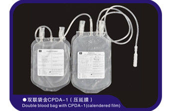 Classificação dobro descartável de IIb da classe do saco 150ml-500ml da tração do sangue