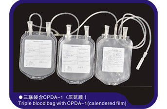 O sangue médico do filme liso ensaca o OEM material plástico do saco da transfusão de sangue