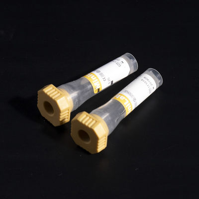 Tubo capilar do gel dos micro tubos plásticos da coleção com ativador do coágulo