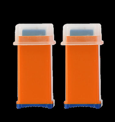 cor alaranjada da pressão original descartável das lancetas 1.8mm da segurança 21G