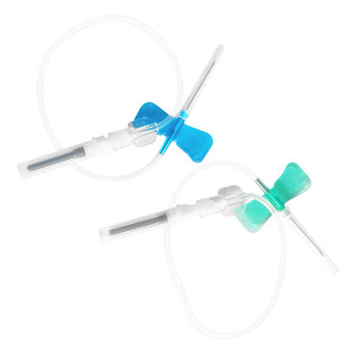 Agulha da tração do sangue da borboleta de 23 calibres não Pyrogenic com janela do flashback