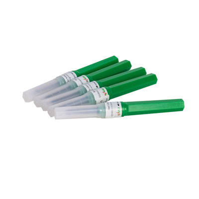 Multi agulha estéril descartável 22G da coleção do sangue da amostra uma cor verde de 1 polegada