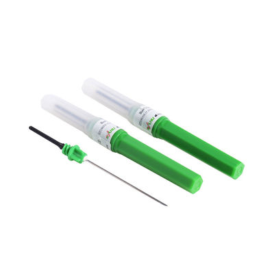 Multi agulha estéril descartável 22G da coleção do sangue da amostra uma cor verde de 1 polegada