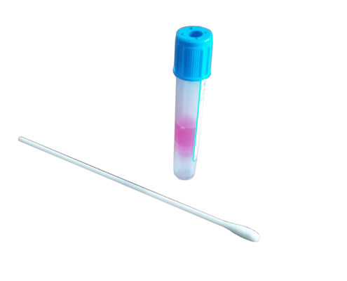 Meios virais orais do transporte de VTM, tubo de amostra Kit Disposable da garganta 1-6ml